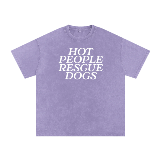 Hot People Rescue Dogs Tee