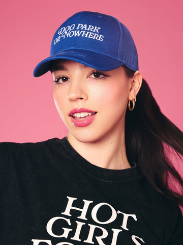 Dog Park or Nowhere Trucker Hat – Funny Dog Mom Hat - Mutty Prints