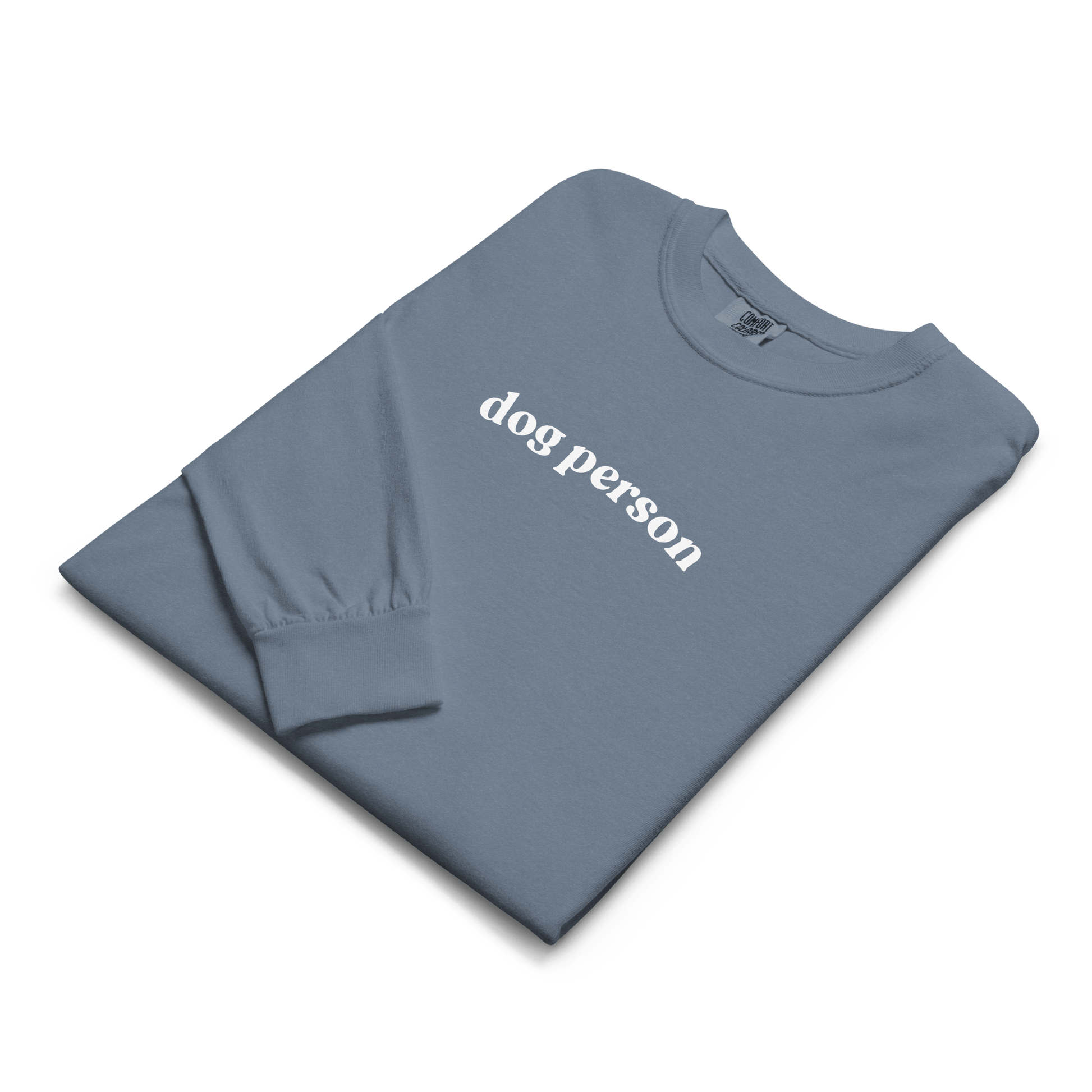 Dog Person Long Sleeve Tee - Mutty Prints