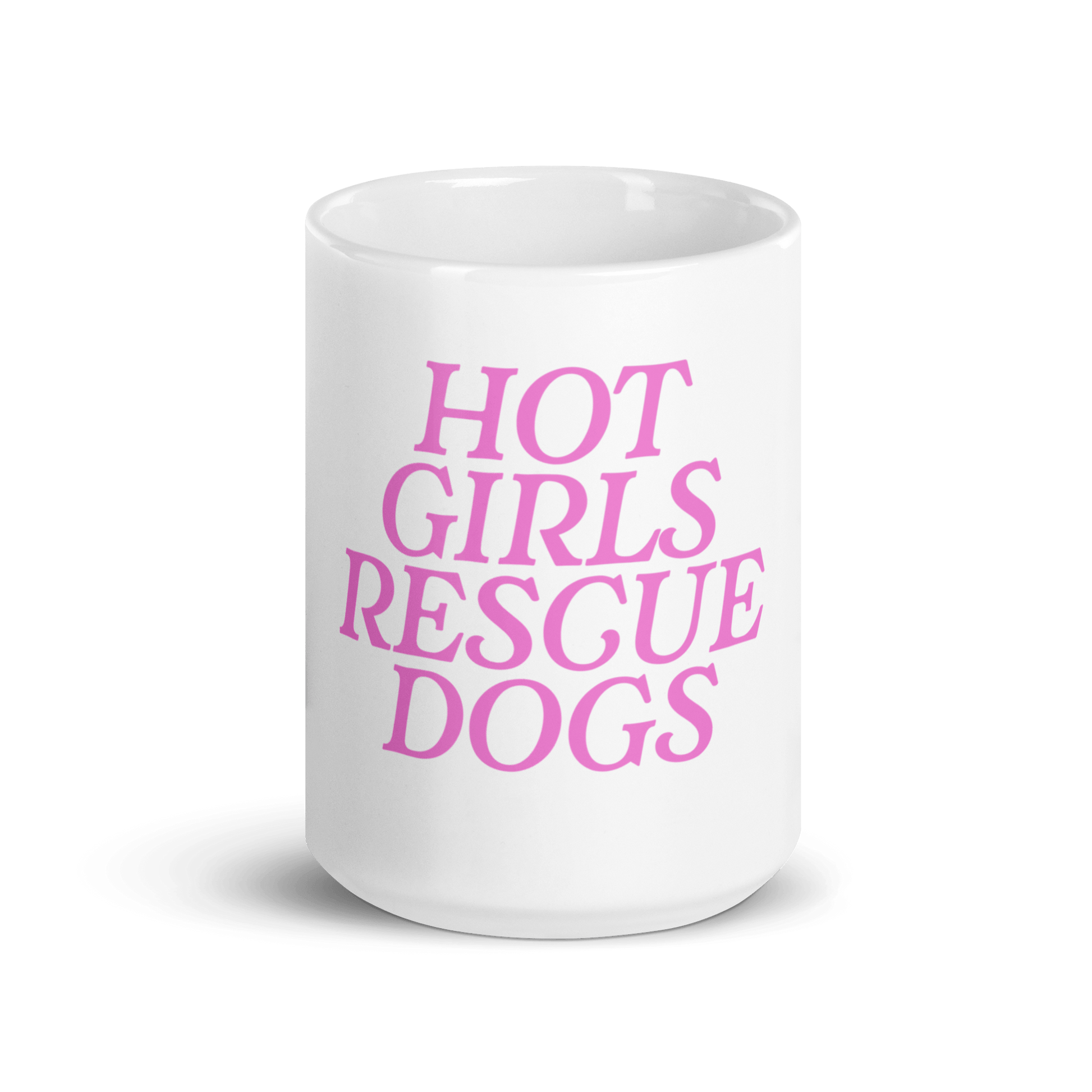 Hot Girls Rescue Dogs Mug - Mutty Prints