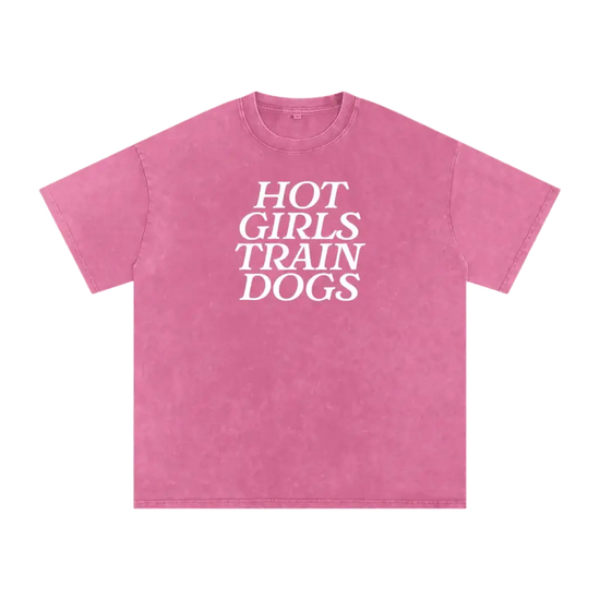 Hot Girls Train Dogs Tee - Mutty Prints