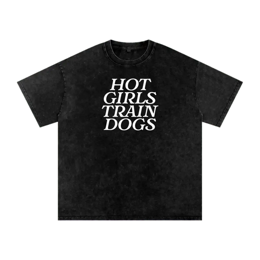 Hot Girls Train Dogs Tee - Mutty Prints