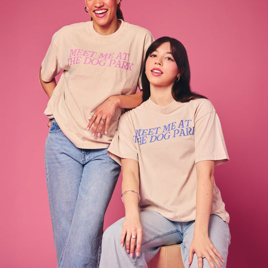 Meet Me at the Dog Park Tee - Mutty Prints