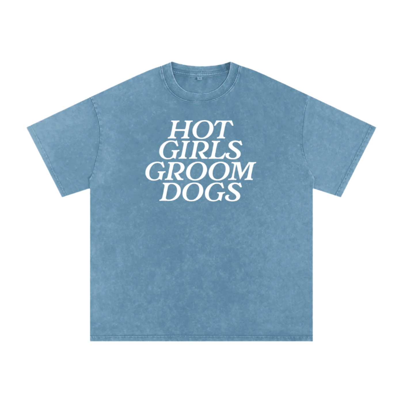 Hot Girls Groom Dogs Tee