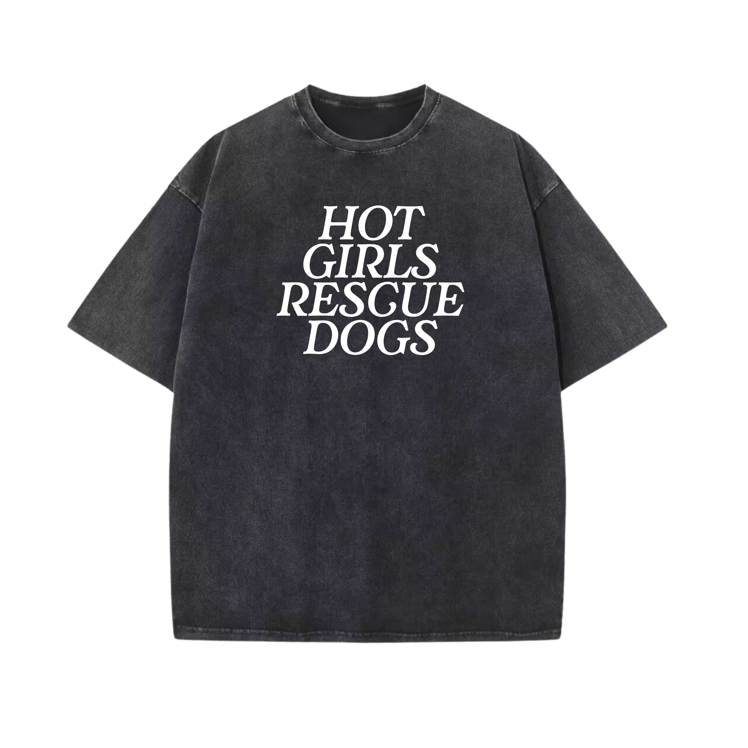 Hot Girls Rescue Dogs Tee
