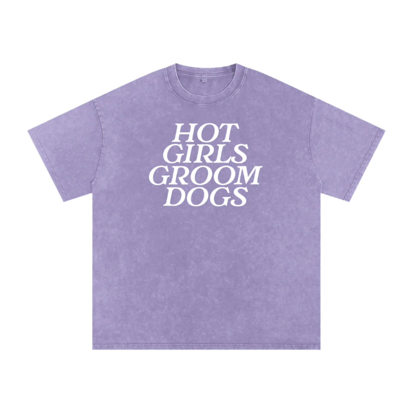 Hot Girls Groom Dogs Tee