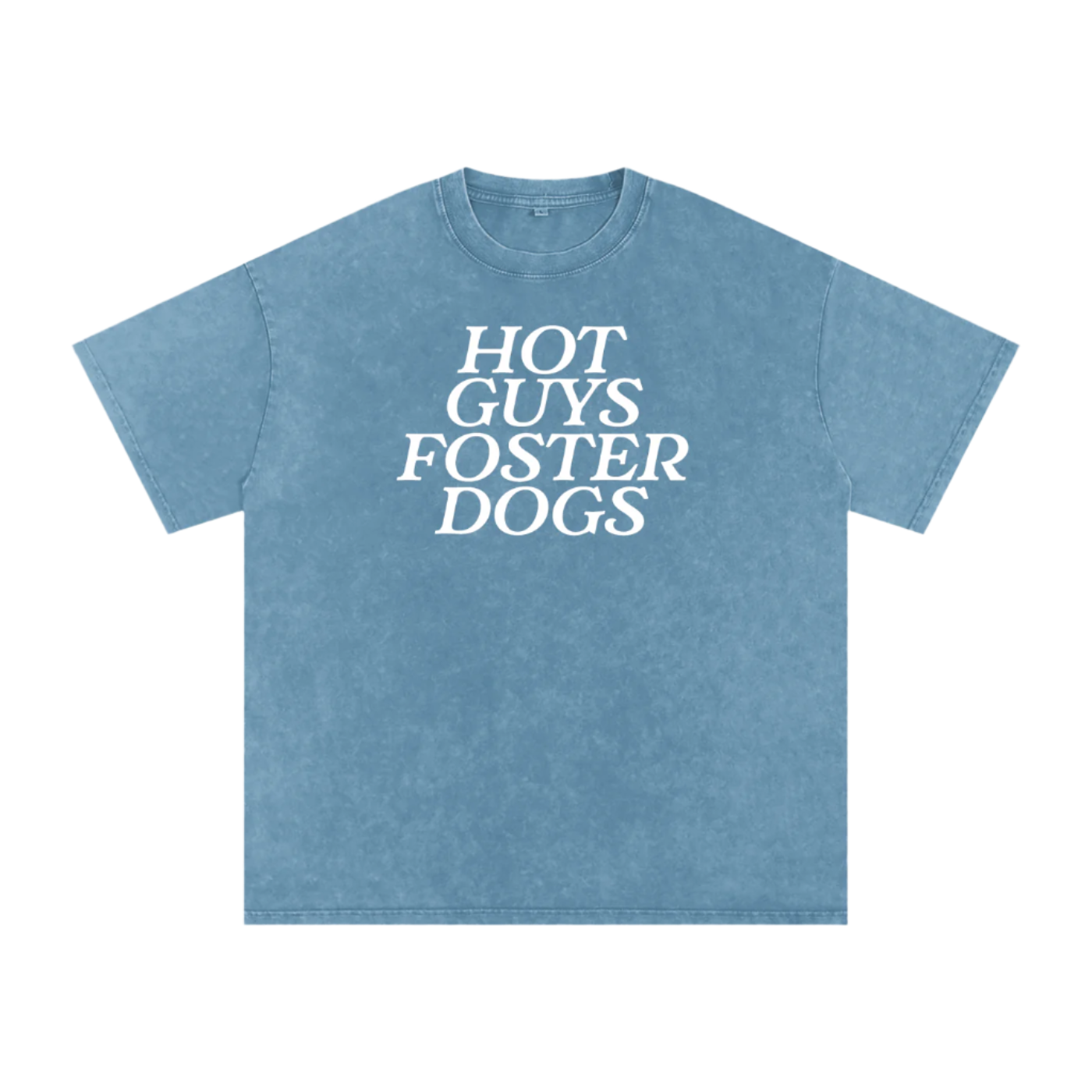 Hot Guys Foster Dogs Tee
