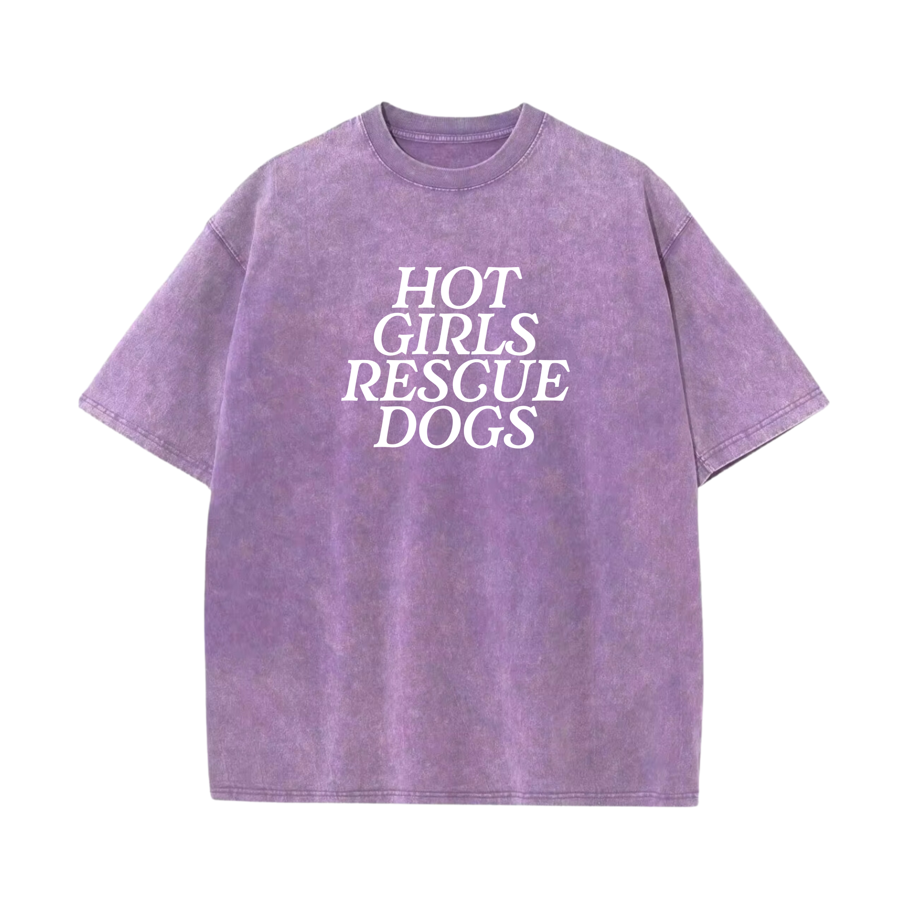 Hot Girls Rescue Dogs Tee