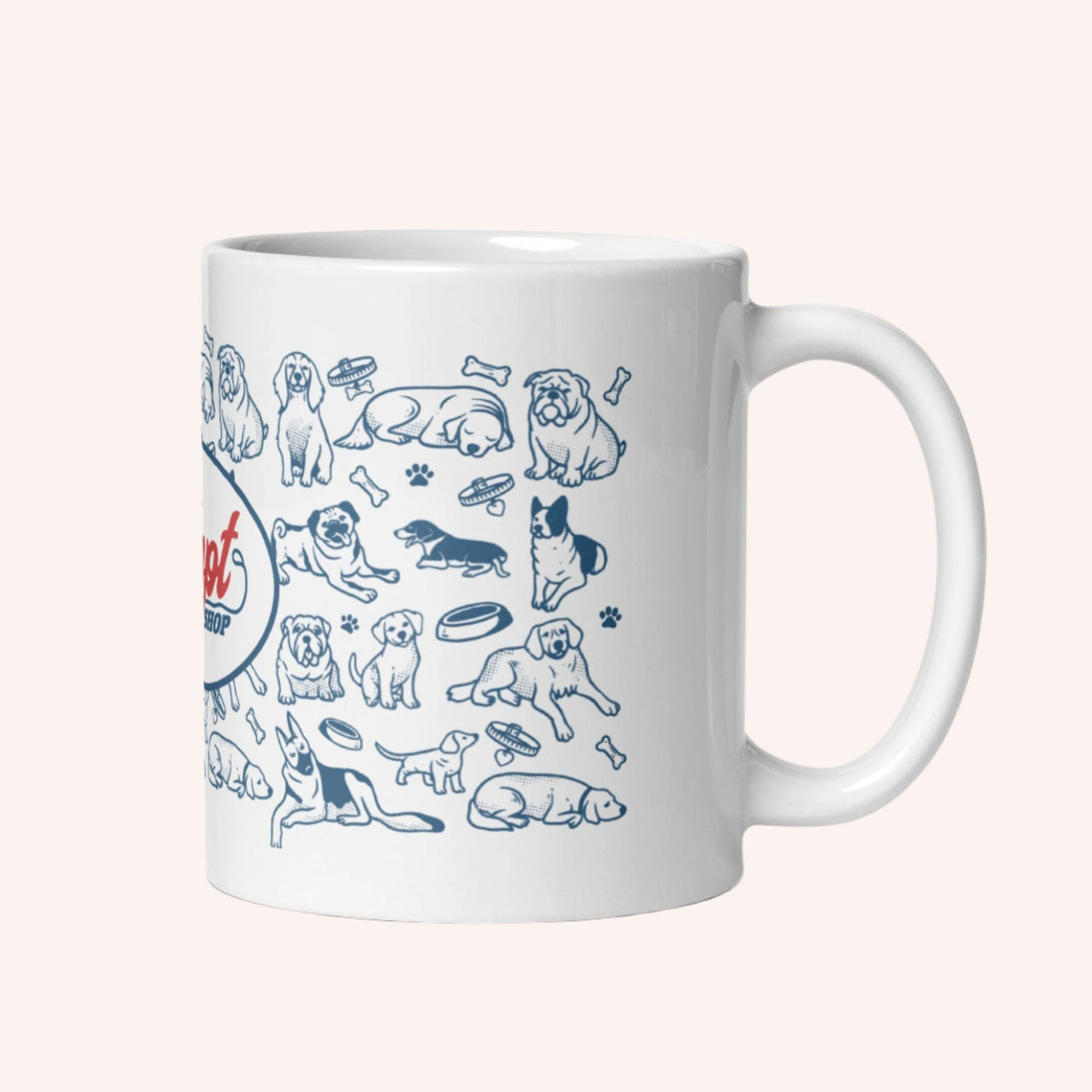 Adopt Don't Shop Collage Mug - Mutty Prints