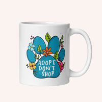 Thumbnail for Adopt Don't Shop Glossy Mug - Mutty Prints