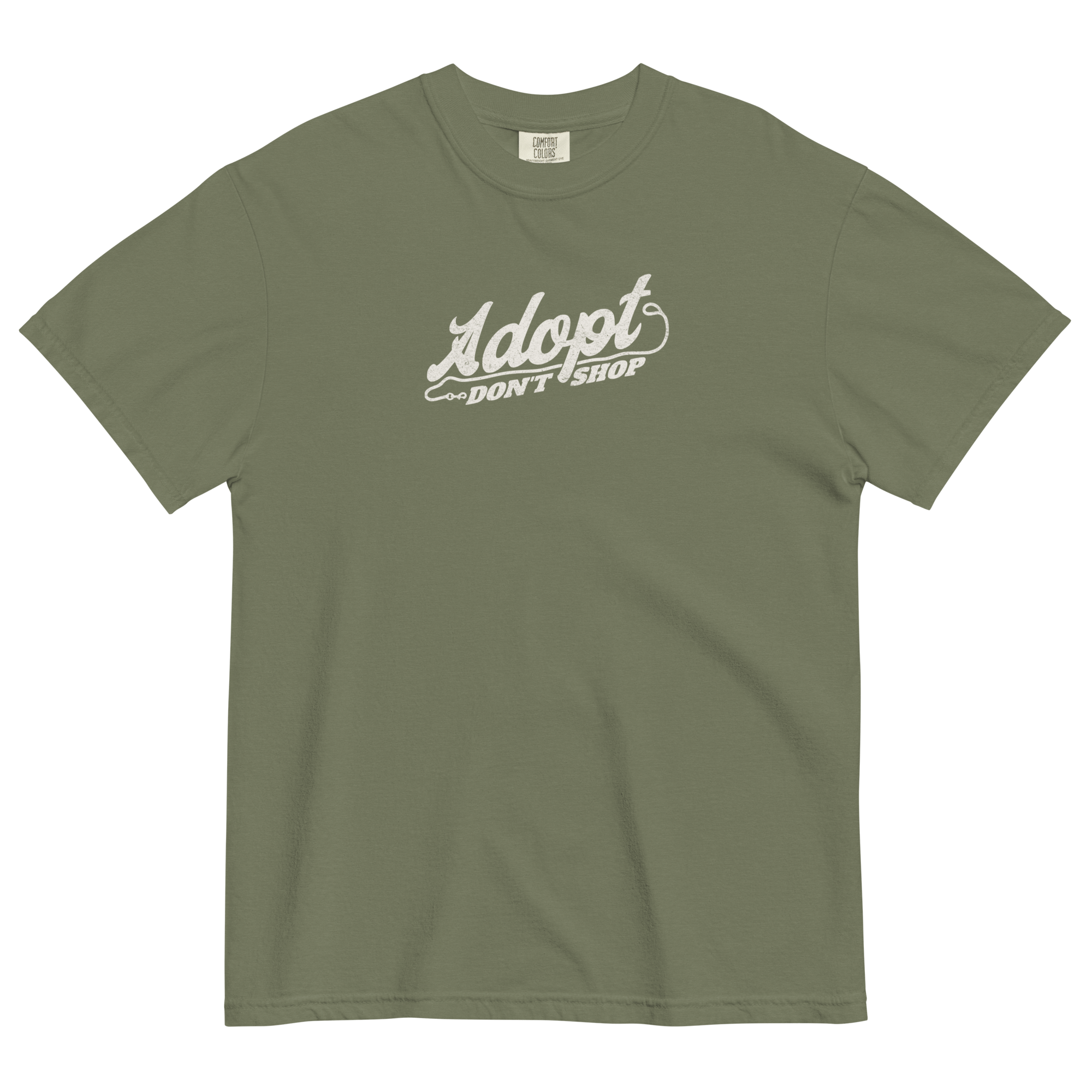Adopt Don't Shop Washed Tee - Mutty Prints