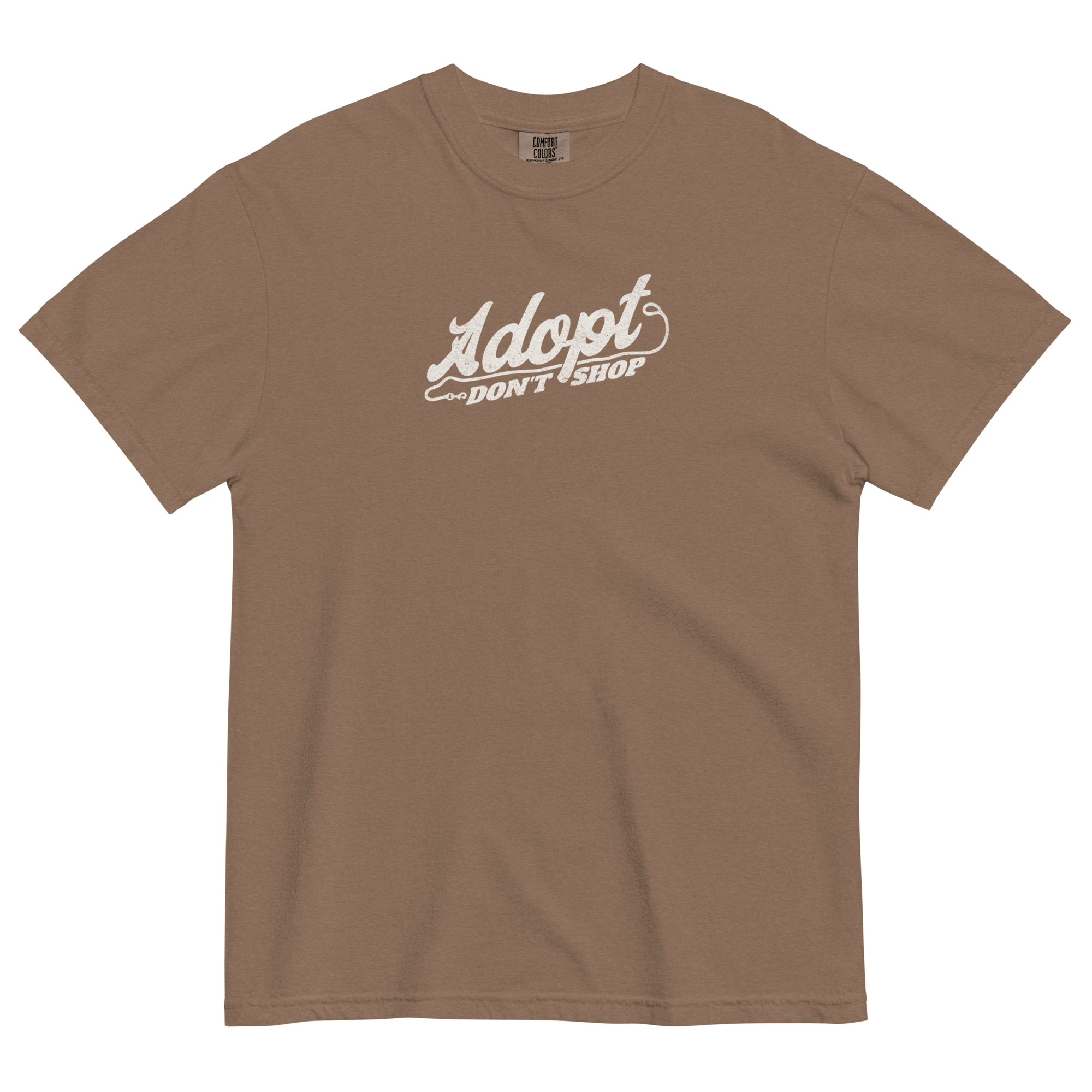 Adopt Don't Shop Washed Tee - Mutty Prints
