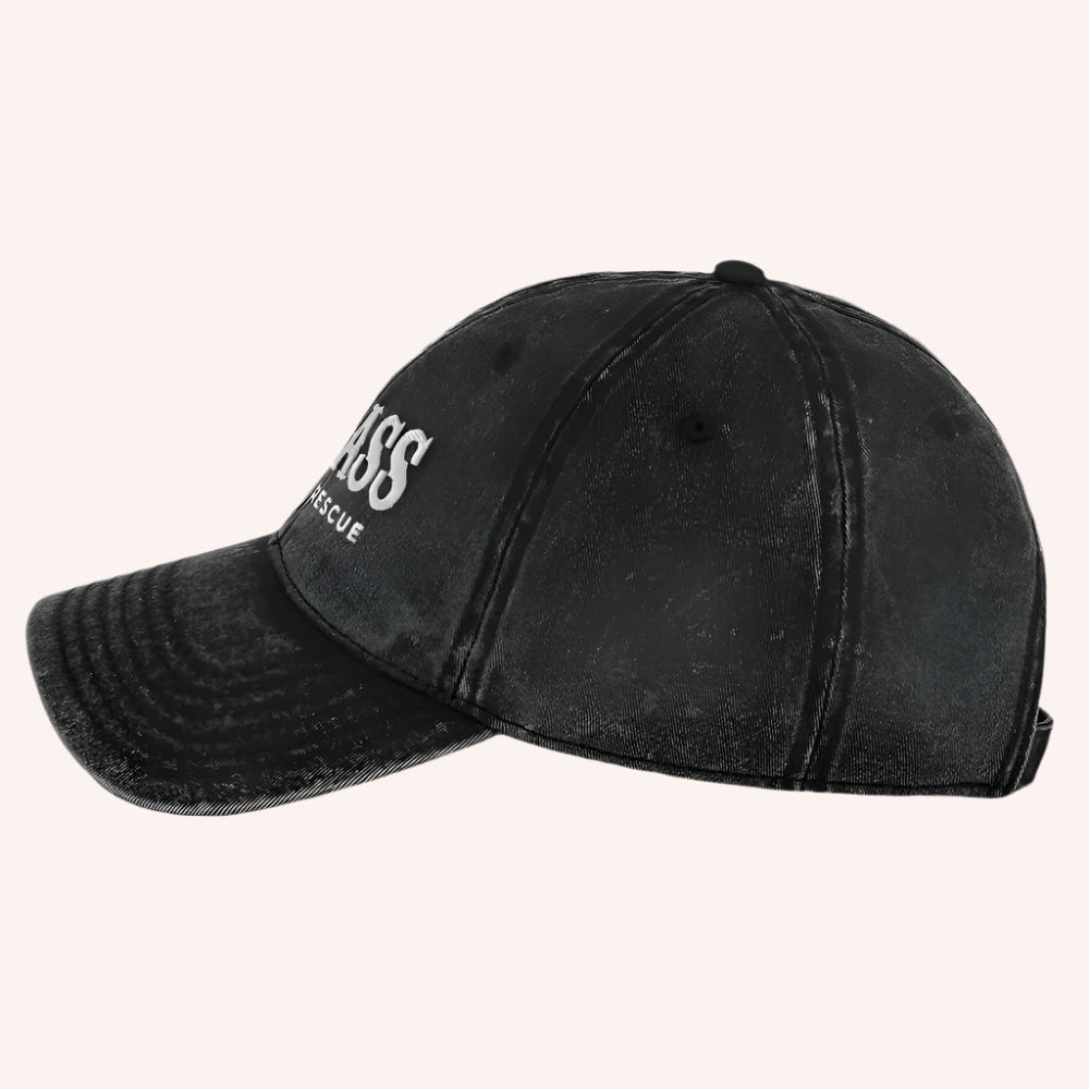 BADASS Animal Rescue Vintage Logo Hat – Limited Edition - Mutty Prints
