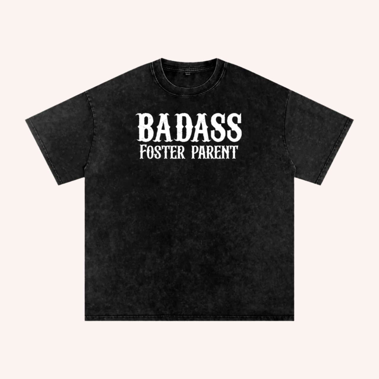 BADASS FOSTER PARENT Tee – Limited Edition - Mutty Prints