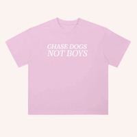 Thumbnail for Chase Dogs Not Boys Drop Shoulder Tee - Mutty Prints