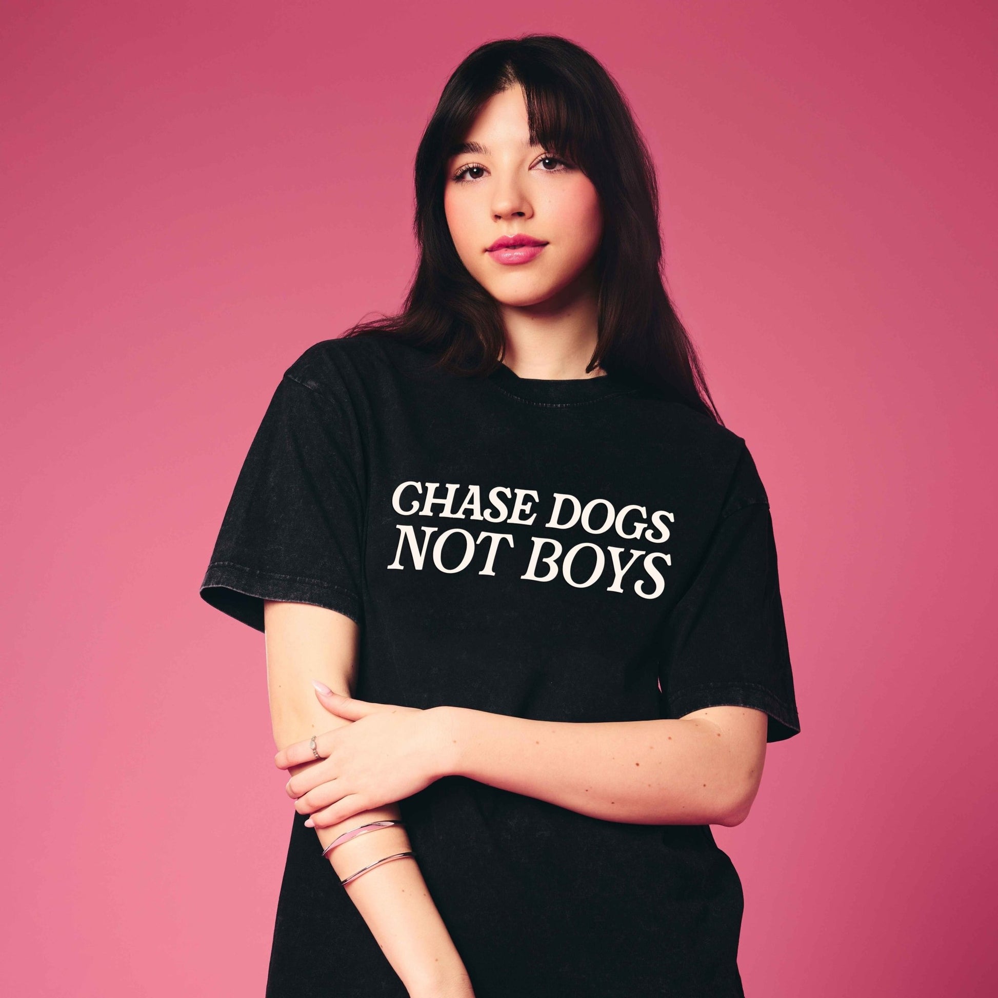 Chase Dogs Not Boys Tee - Mutty Prints