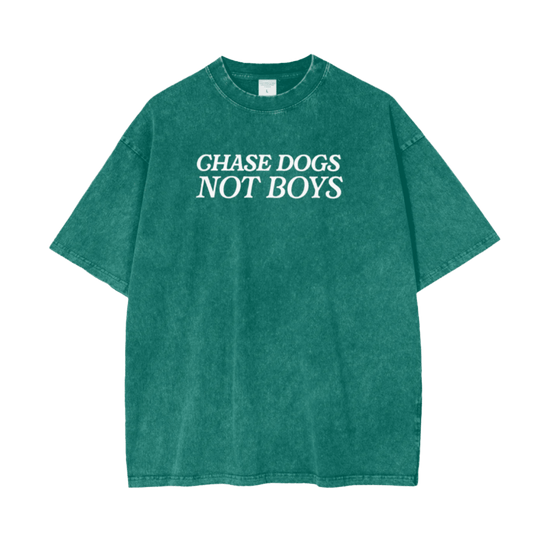 Chase Dogs Not Boys Tee - Mutty Prints