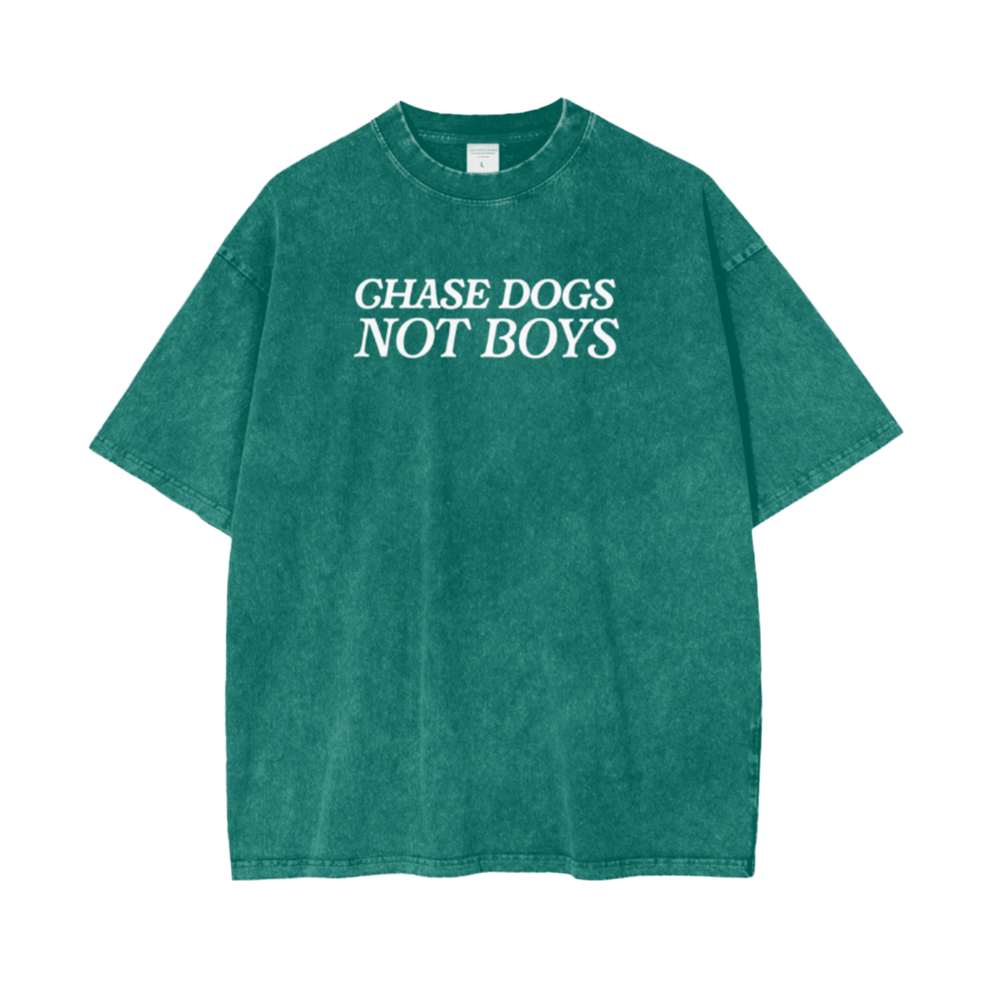 Chase Dogs Not Boys Tee - Mutty Prints
