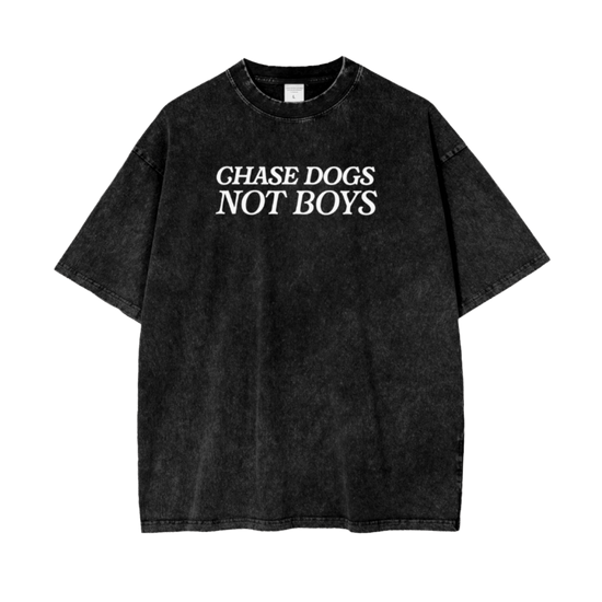 Chase Dogs Not Boys Tee - Mutty Prints