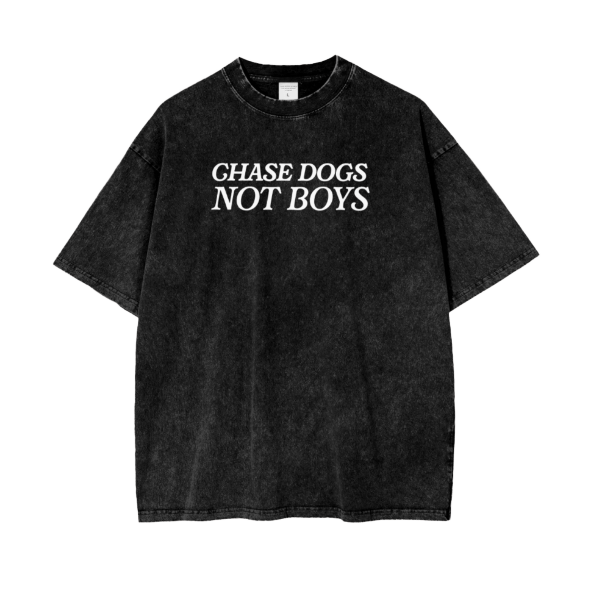 Chase Dogs Not Boys Tee - Mutty Prints