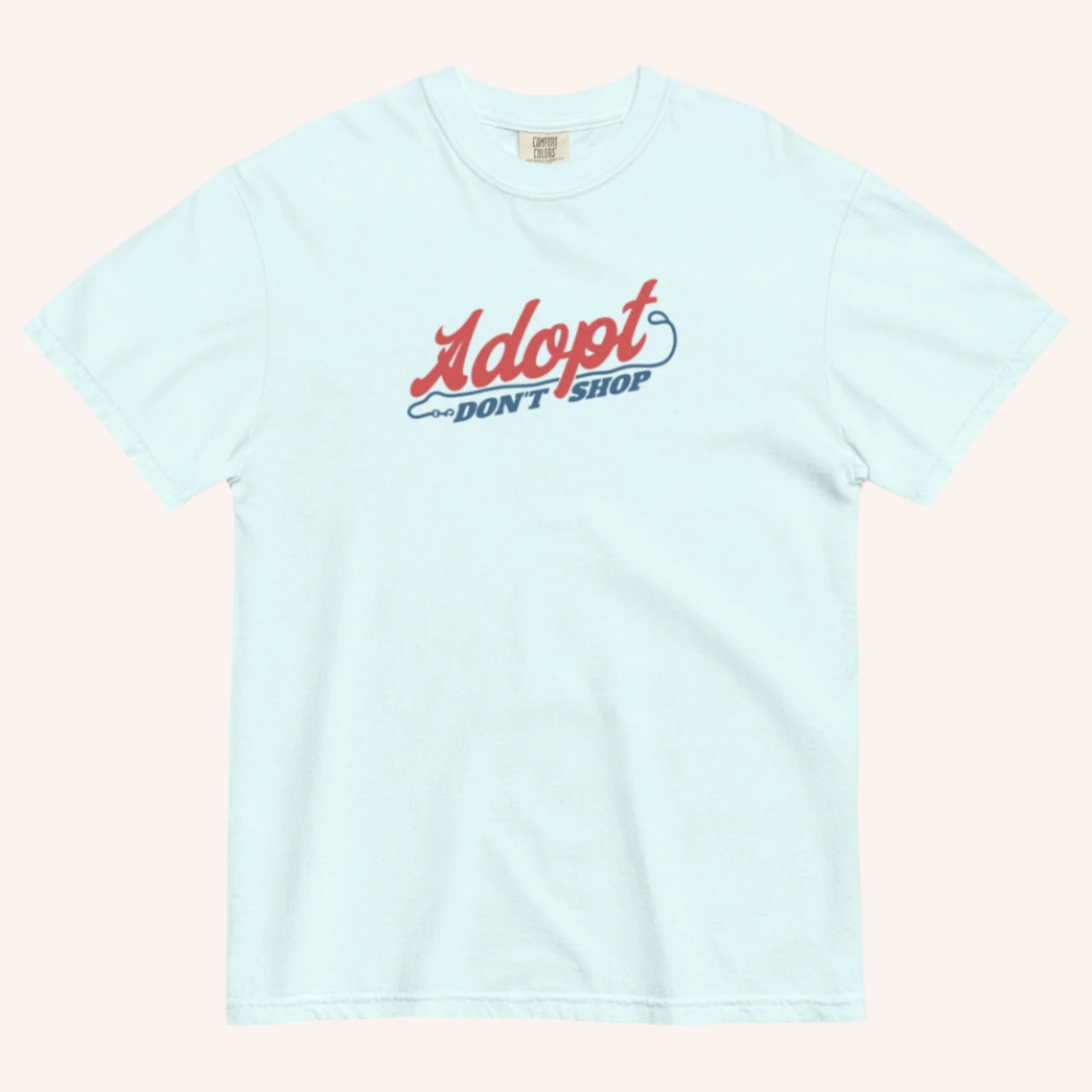 Collage Adopt Don't Shop Tee - Mutty Prints