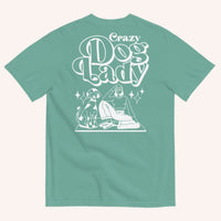 Thumbnail for Crazy Dog Lady Comfort Colors Tee - Mutty Prints