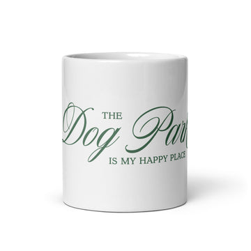 Dog Park is My Happy Place Mug - Mutty Prints