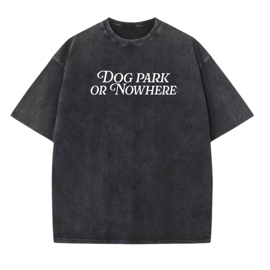 Dog Park or Nowhere Tee - Mutty Prints