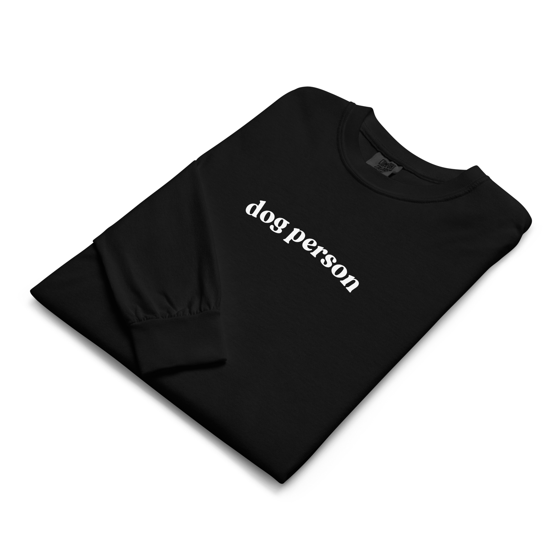 Dog Person Long Sleeve Tee - Mutty Prints