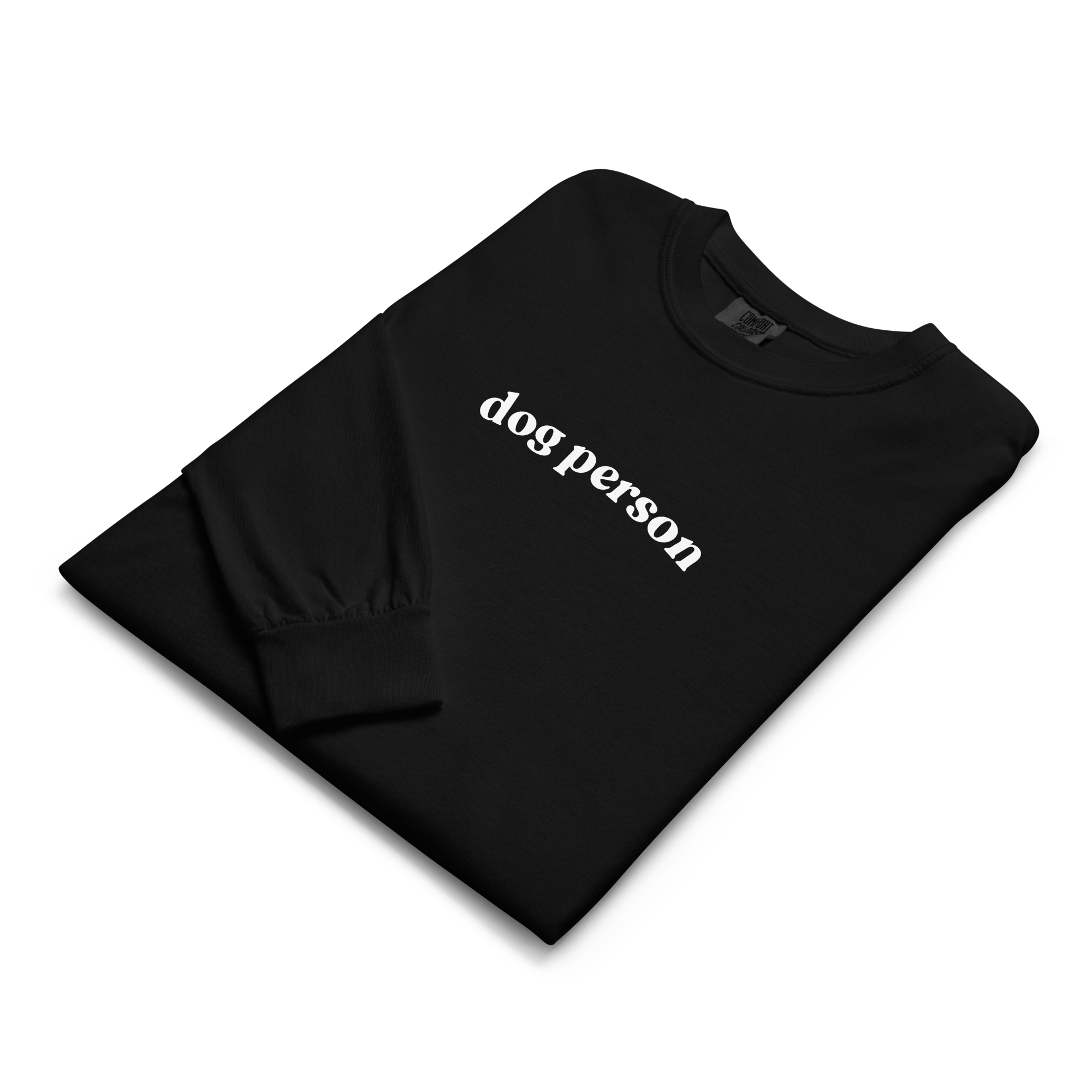 Dog Person Long Sleeve Tee - Mutty Prints