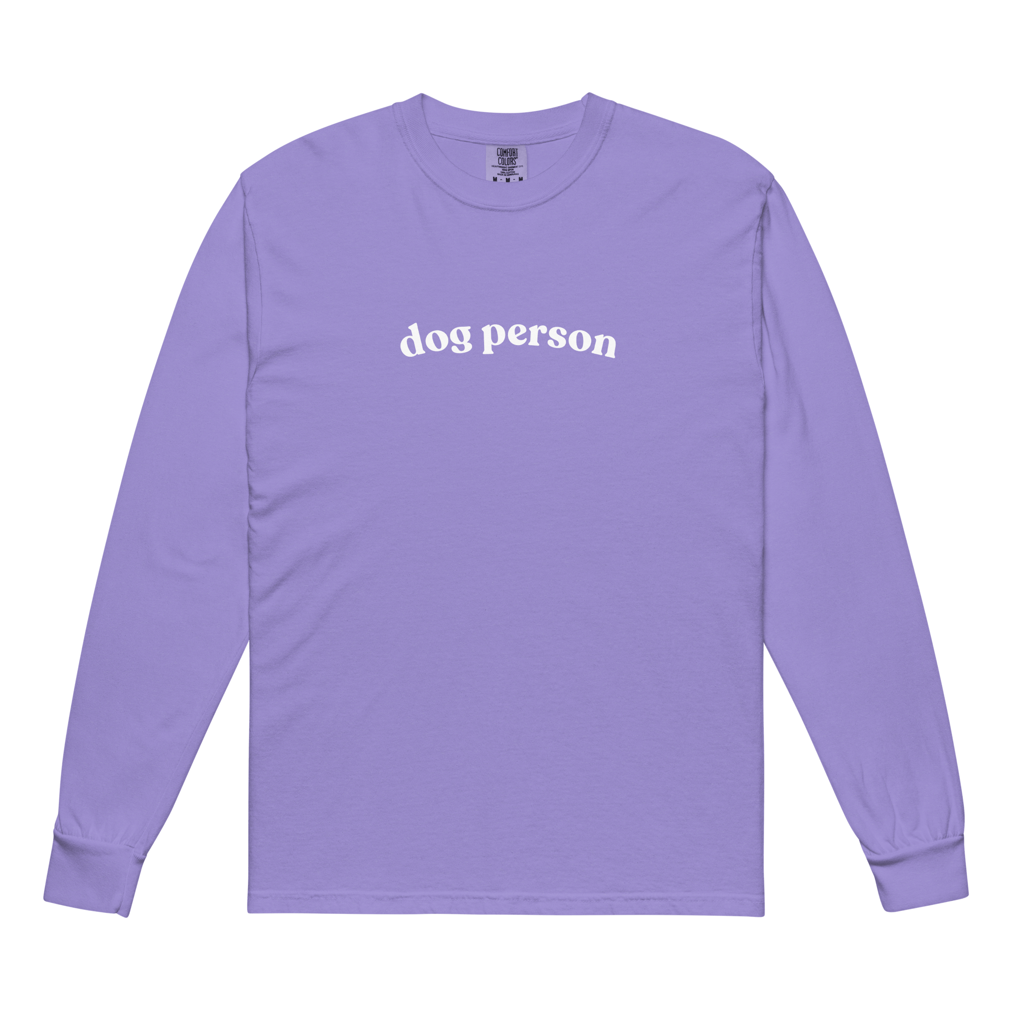 Dog Person Long Sleeve Tee - Mutty Prints