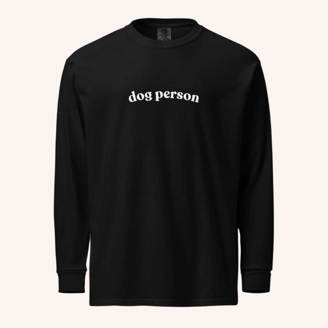 Dog Person Longsleeve Tee - Mutty Prints