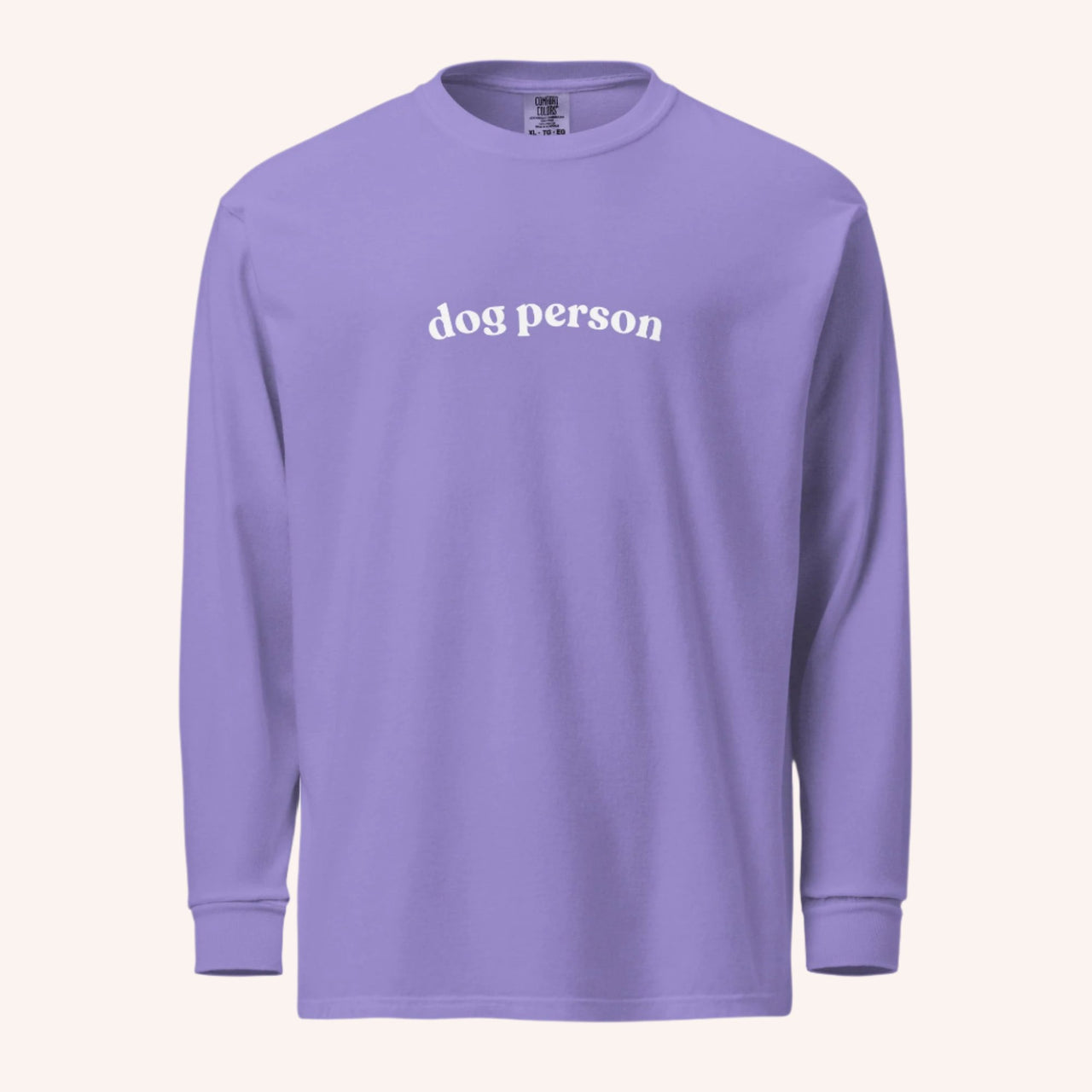 Dog Person Longsleeve Tee - Mutty Prints