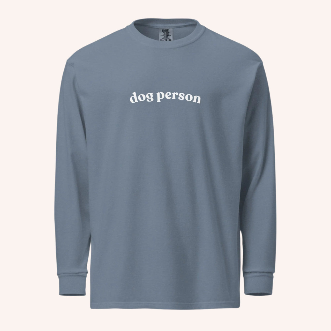 Dog Person Longsleeve Tee - Mutty Prints