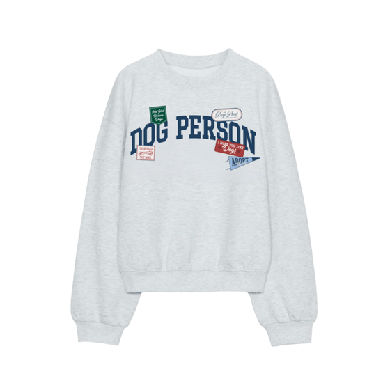 Dog Person Patch Crewneck - Mutty Prints