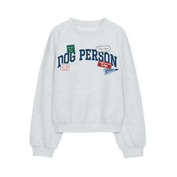 Dog Person Patch Crewneck - Preorder - Mutty Prints