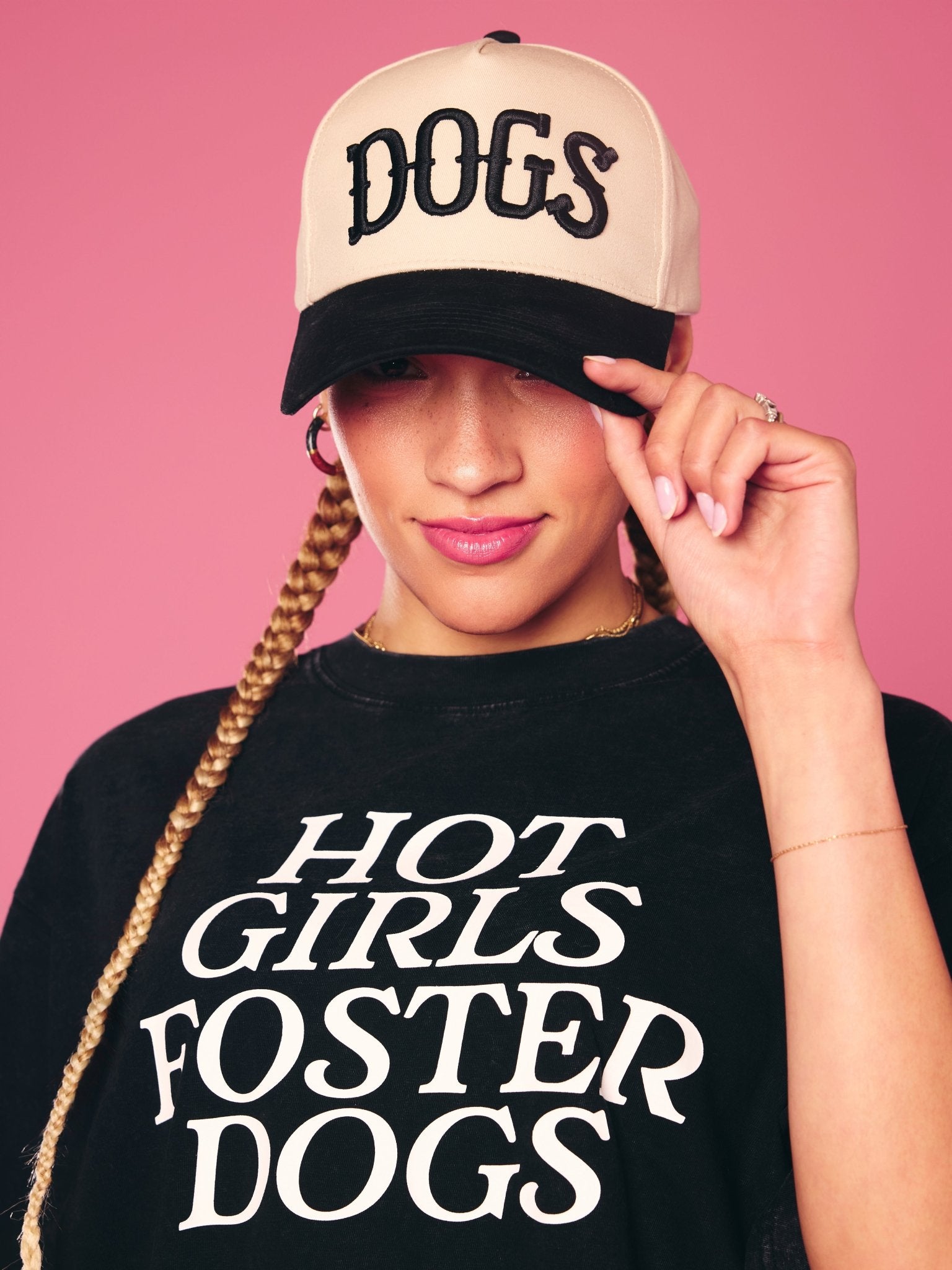 DOGS Embroidered Trucker Hat - Mutty Prints