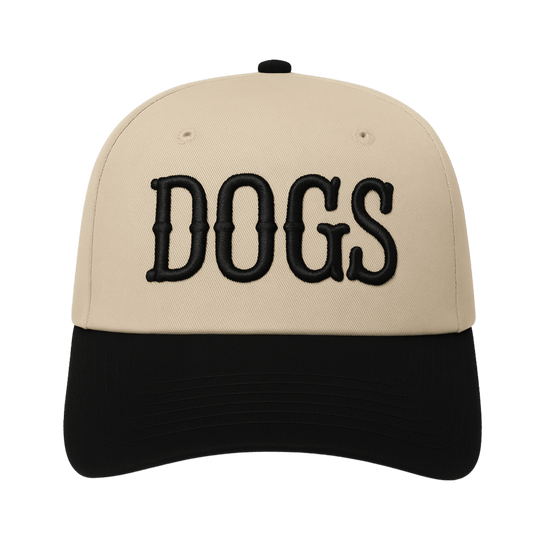 DOGS Embroidered Trucker Hat - Mutty Prints