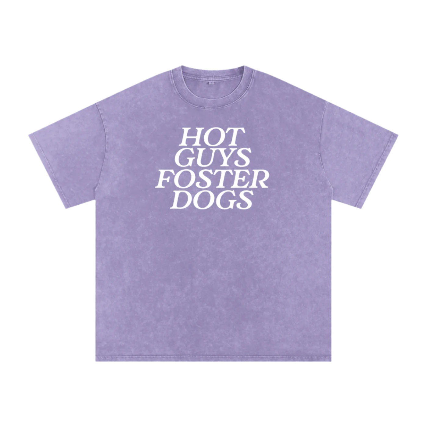 Hot Guys Foster Dogs Tee