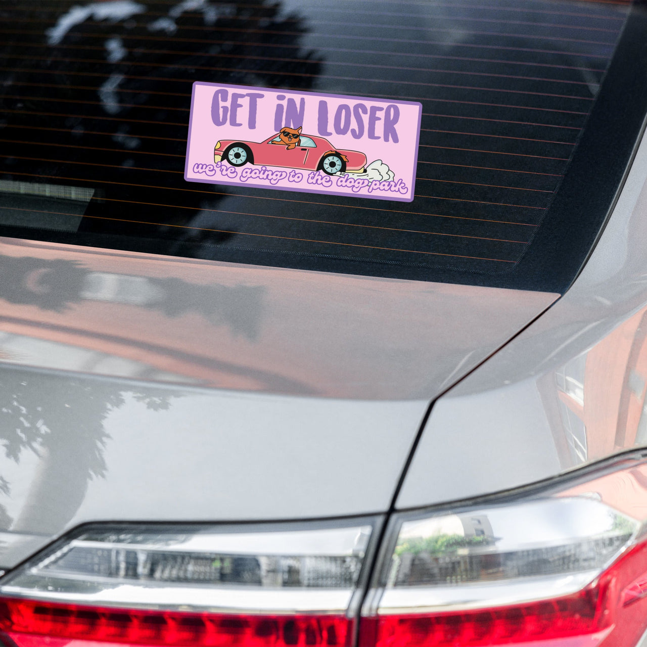 Get in Loser Bumper Sticker - Mutty Prints