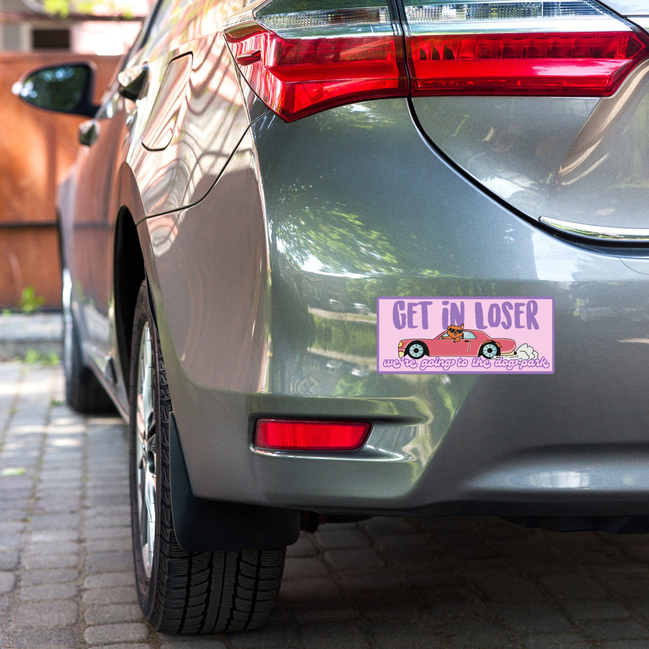 Get in Loser Bumper Sticker - Mutty Prints