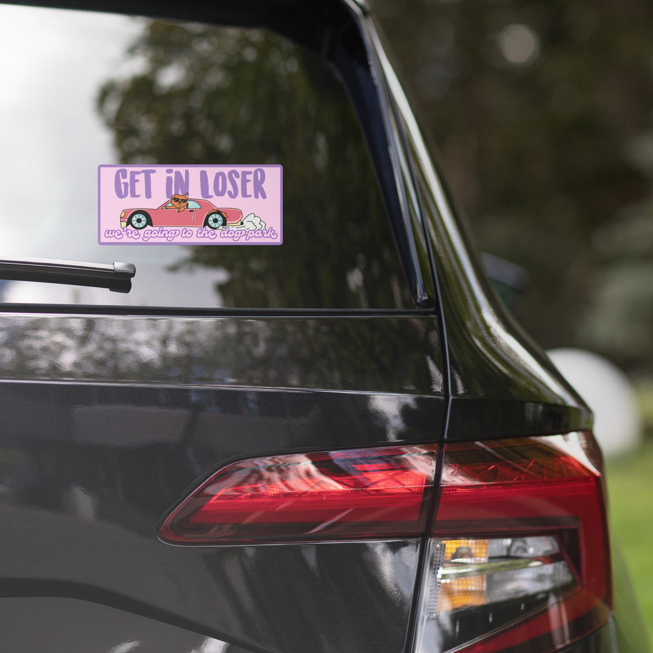 Get in Loser Bumper Sticker - Mutty Prints