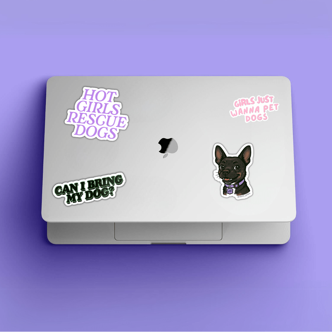 Girls Just Wanna Pet Dogs - Mutty Prints