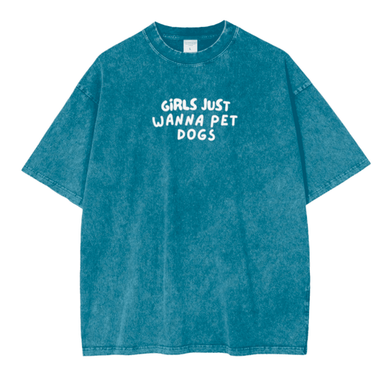 Girls Just Wanna Pet Dogs Tees - Mutty Prints