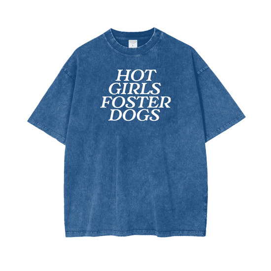 Hot Girls Foster Dogs Tee - Mutty Prints