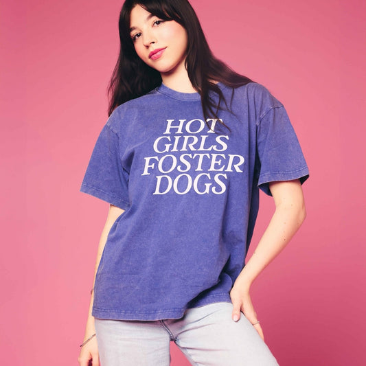 Hot Girls Foster Dogs Tee - Mutty Prints