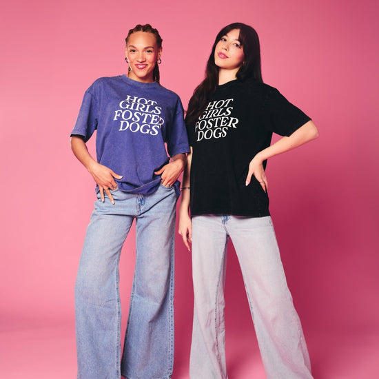 Hot Girls Foster Dogs Tee - Mutty Prints