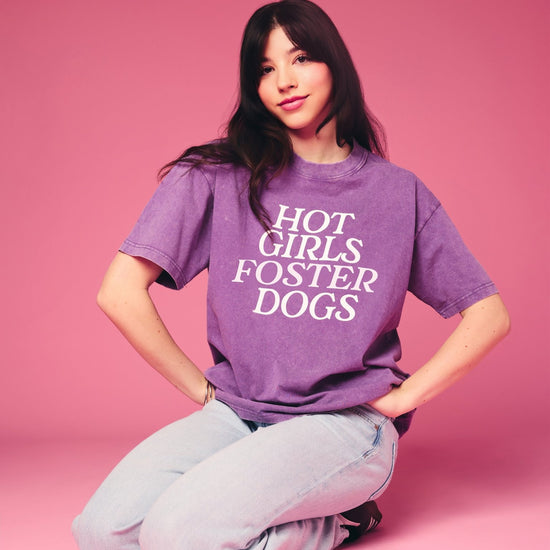 Hot Girls Foster Dogs Tee - Mutty Prints