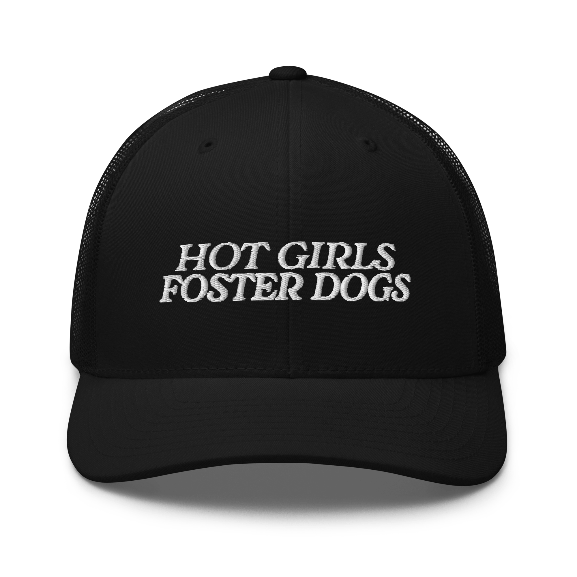 Hot Girls Foster Dogs Trucker Cap - Mutty Prints