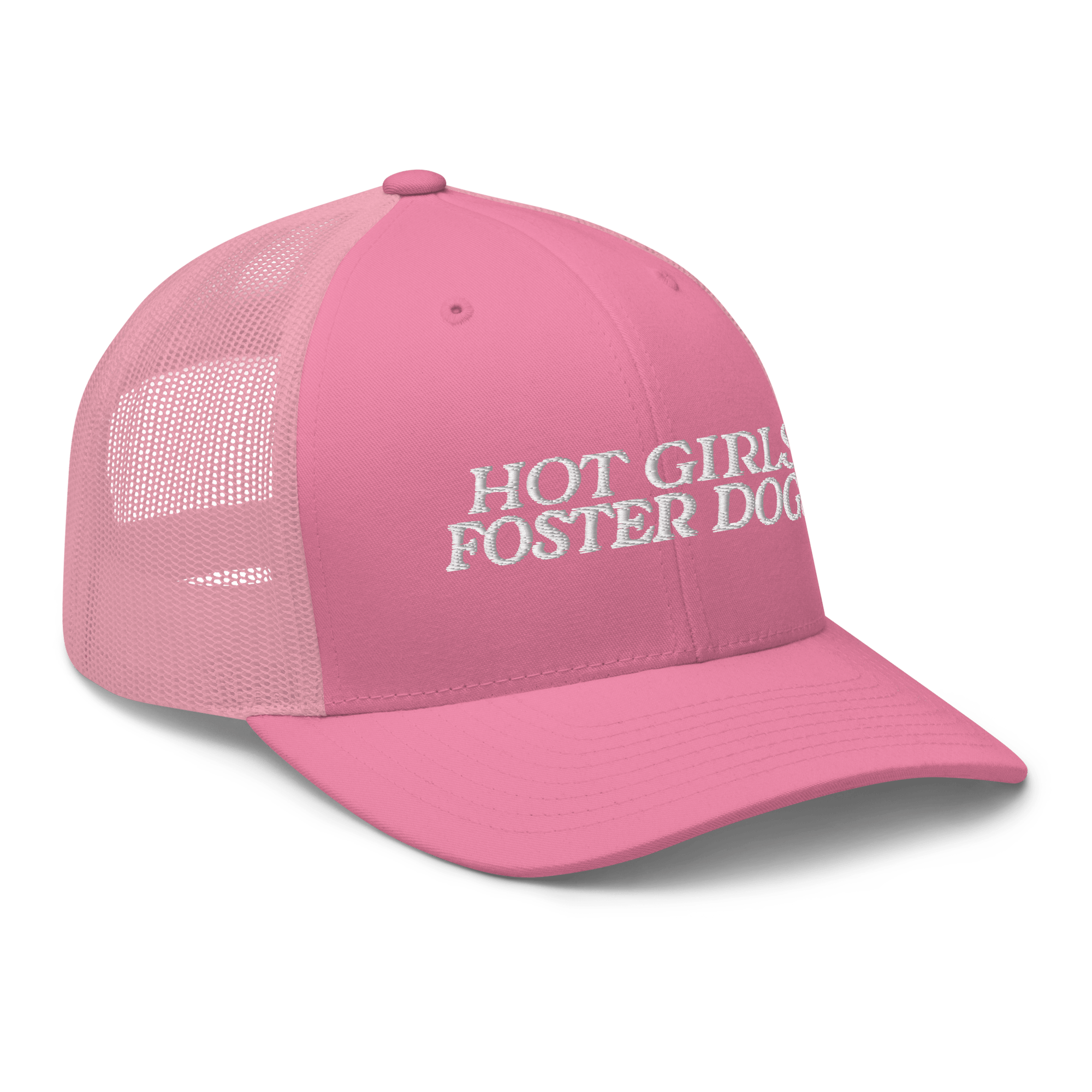 Hot Girls Foster Dogs Trucker Cap - Mutty Prints